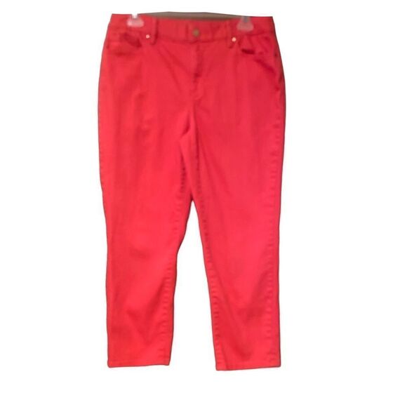 Chico’s Platinum Cropped Pants - Picture 1 of 14